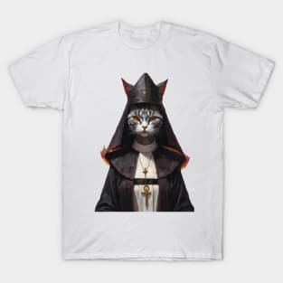 Nun cat design T-Shirt